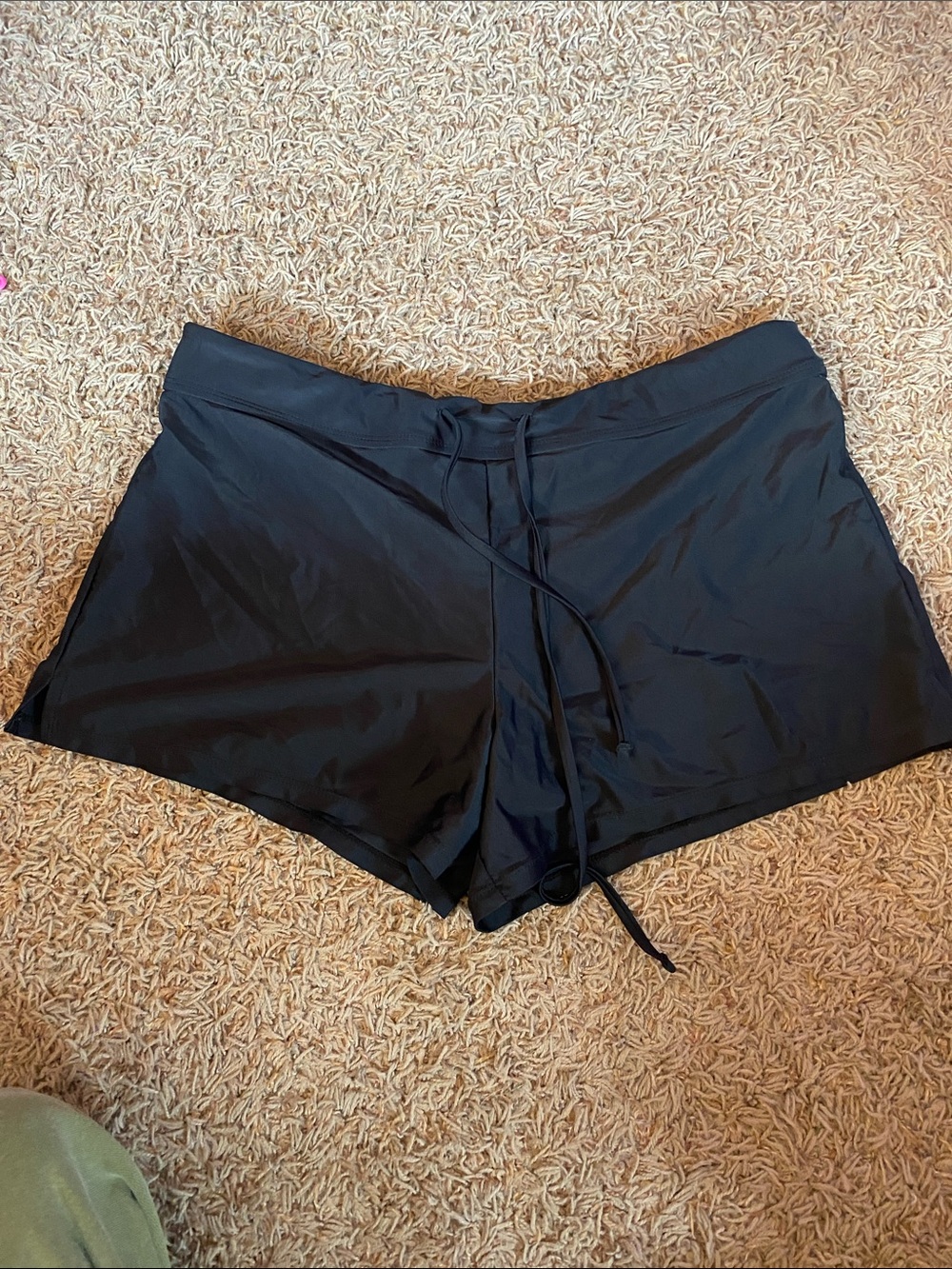 Women's Black swim shorts XL